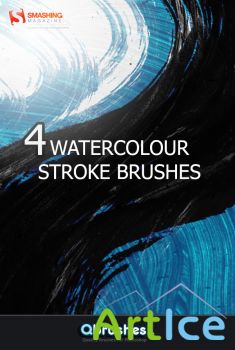 Watercolour Stroke Brushes