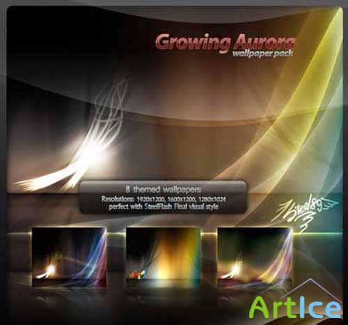 Growing Aurora Wallpaper Pack