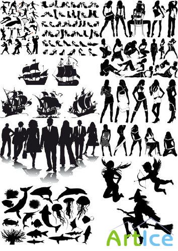 Vector Mix - Silhouette