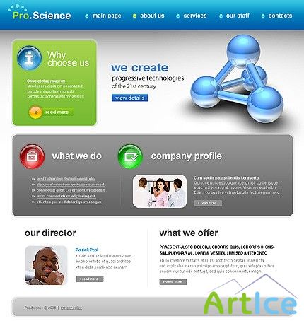 Full Html Website Template