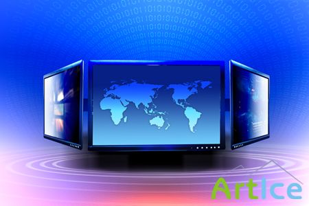 Monitors - PSD Template