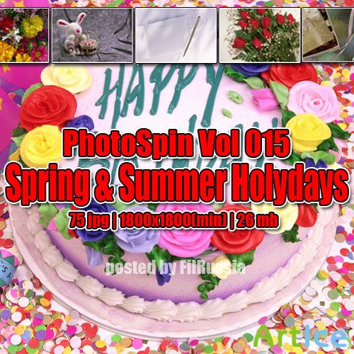 PhotoSpin Vol 015 - Spring & Summer Holydays