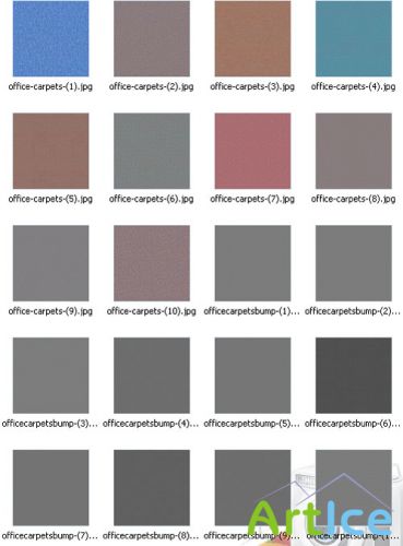 AmbientLight Texture - Office Carpets Texture Collection