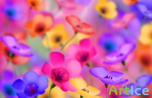 PSD    Digital Juice  2950  PSD  Flowerses from Digital Juice  2950