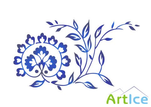 PSD  -  17  PSD  Flowerses 17