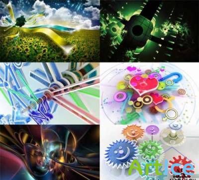 40 Abstract 3D Great Wallpapers HD