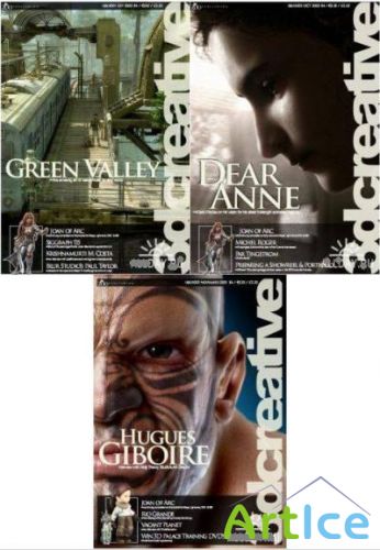 3Dreative Magazine 1, 2, 3