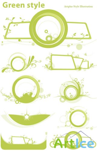 Vector Green Stile