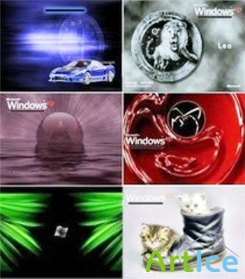 100 Boot Screens for XP