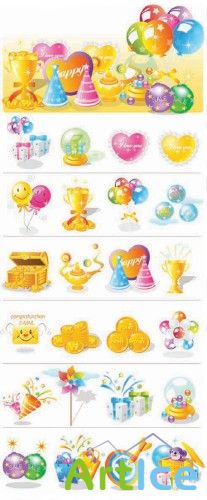 Celebration icons |  