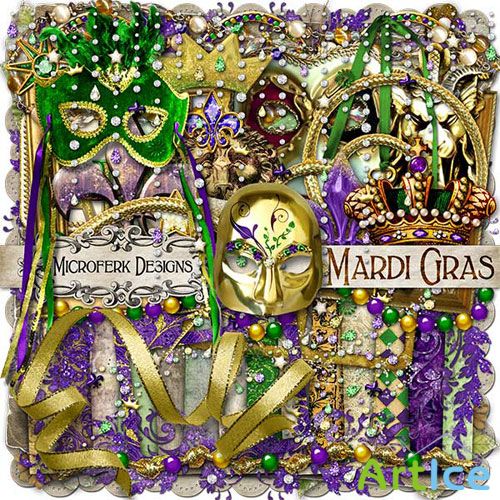 Scraps - Mardi Gras!