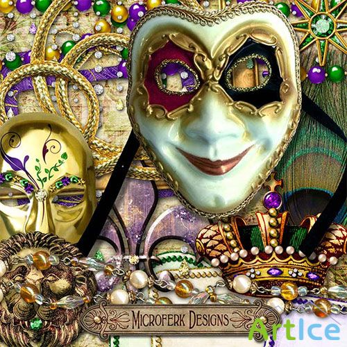 Scraps - Mardi Gras!