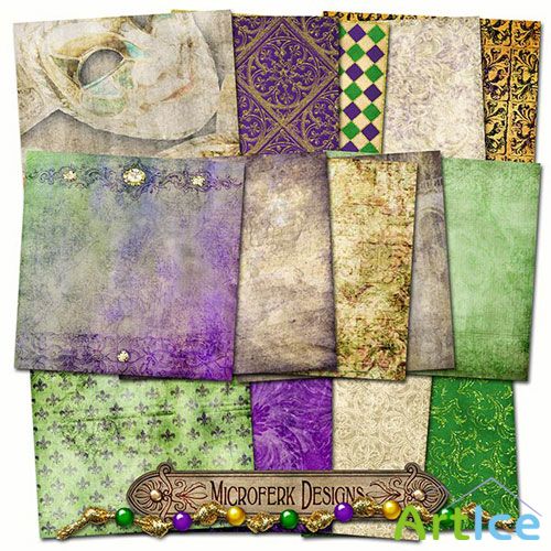Scraps - Mardi Gras!