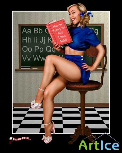 Painted Pinups