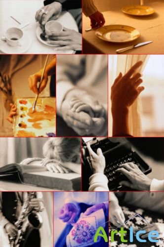 Klipart  - Evocative Hands
