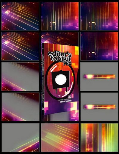 Footages - Editors Toolkit Pro 202 - Mosaic Spectrum (ISO)
