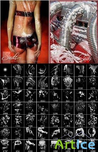 Brushes for Photoshop - Suds