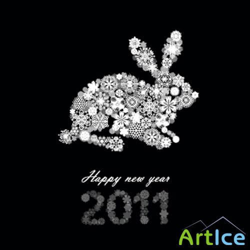 Vector - Bunny symbol 2011