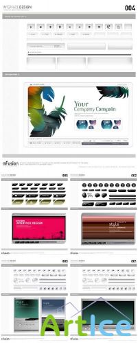 Interface Design PSD Templates