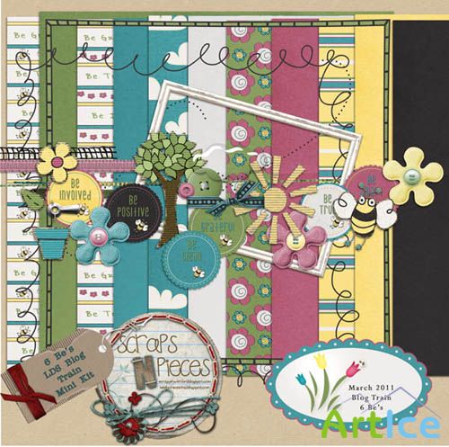 Scrap-set - LDS blog train