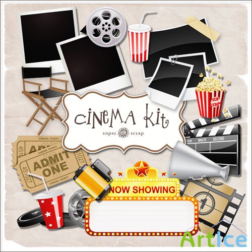 Scrap-set - Cinema Kit