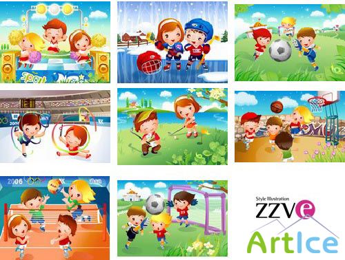 ZZVe 028 Kid's Sports