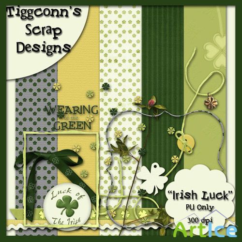 Scrap-set - Irish Luck