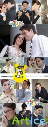 Medio Images FRG05 Busy Business People
