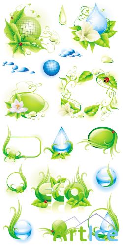 Nature Elements Vector