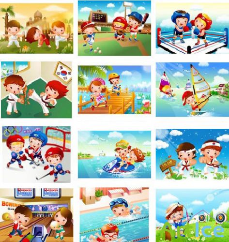 ZZVe 028 Kid's Sports