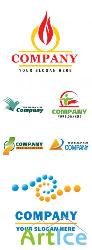 6 PSD Logotype Template