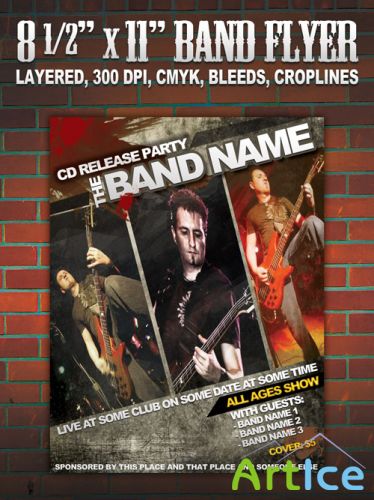 Band - GraphicRiver Print Templates
