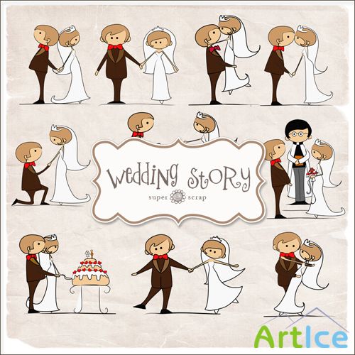 Scrap-kit - Wedding Story