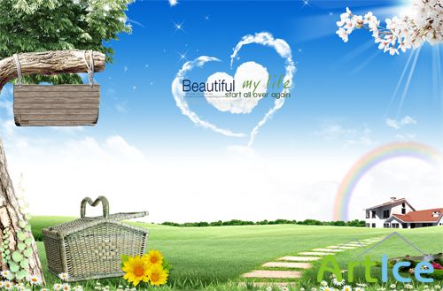 Natural Landscape PSD