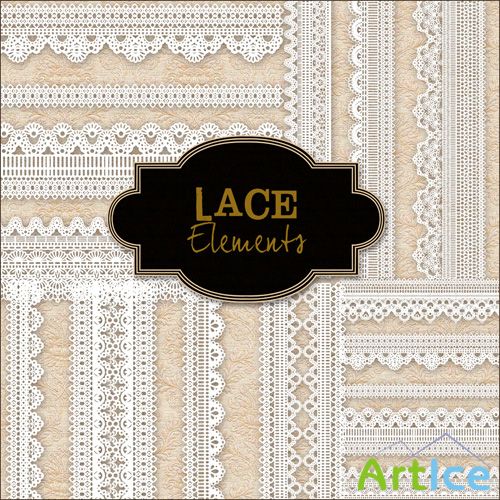 Scrap-kit - Lace Set #2