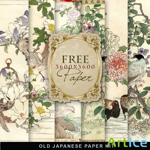 Textures - Old Japanse Paper
