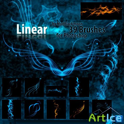 Dream Smoke Lines - Brushes For Adobe Photoshop