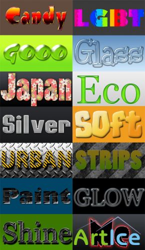 The collection of colorful styles vol.1