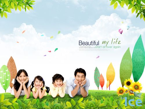 Sources - A wonderful family in nature
