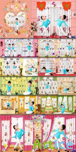 Childrens Photo Templates - Space Wizard