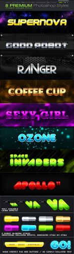 Premium Photoshop Styles Vol.1