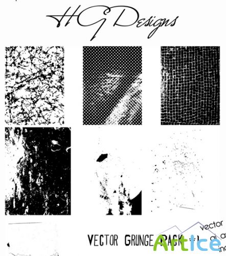 Vector Grunge Pack 1