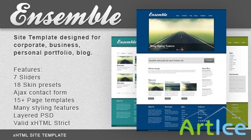 MojoThemes - Ensemble Site Template - RiP