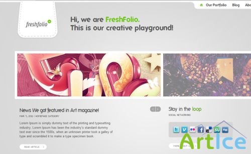 ThemeFuse Freshfolio Developer Theme v1.0.6 for Wordpress v3.x