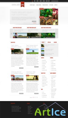 Delicate News v2.4-ElegantThemes Premium WordPress Theme