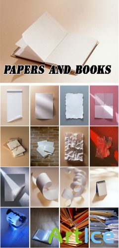 Papers and Books - Backgrounds Collection