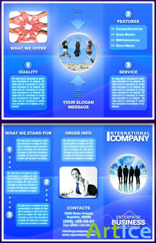 Brochure International company
