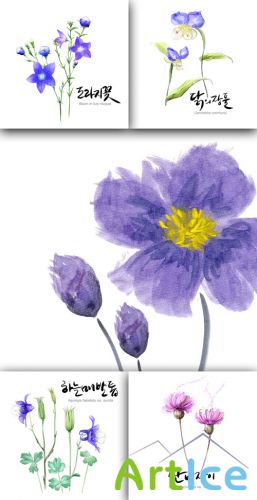 Flower backgrounds pack 7