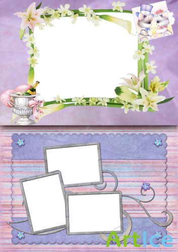 Photo Frame - Two kittens