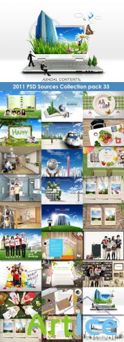2011 PSD Sources Collection Pack 33